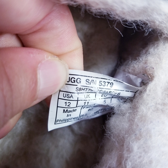 UGG |‎ Mens Sherpa Lined Slippers size 12, Brown main image 8